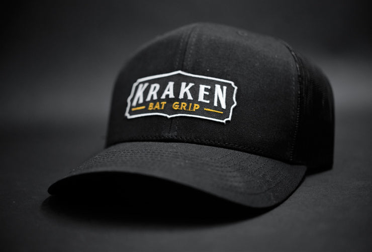 Black 6-Panel OG Logo Baseball Hat