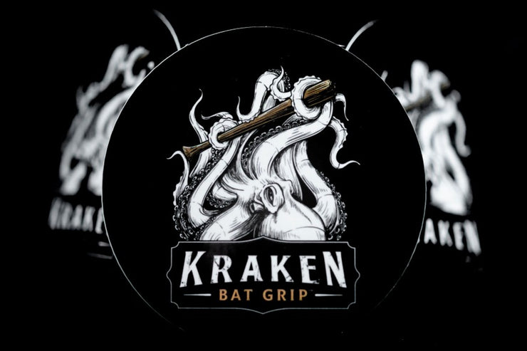 Kraken Circle Logo Sticker
